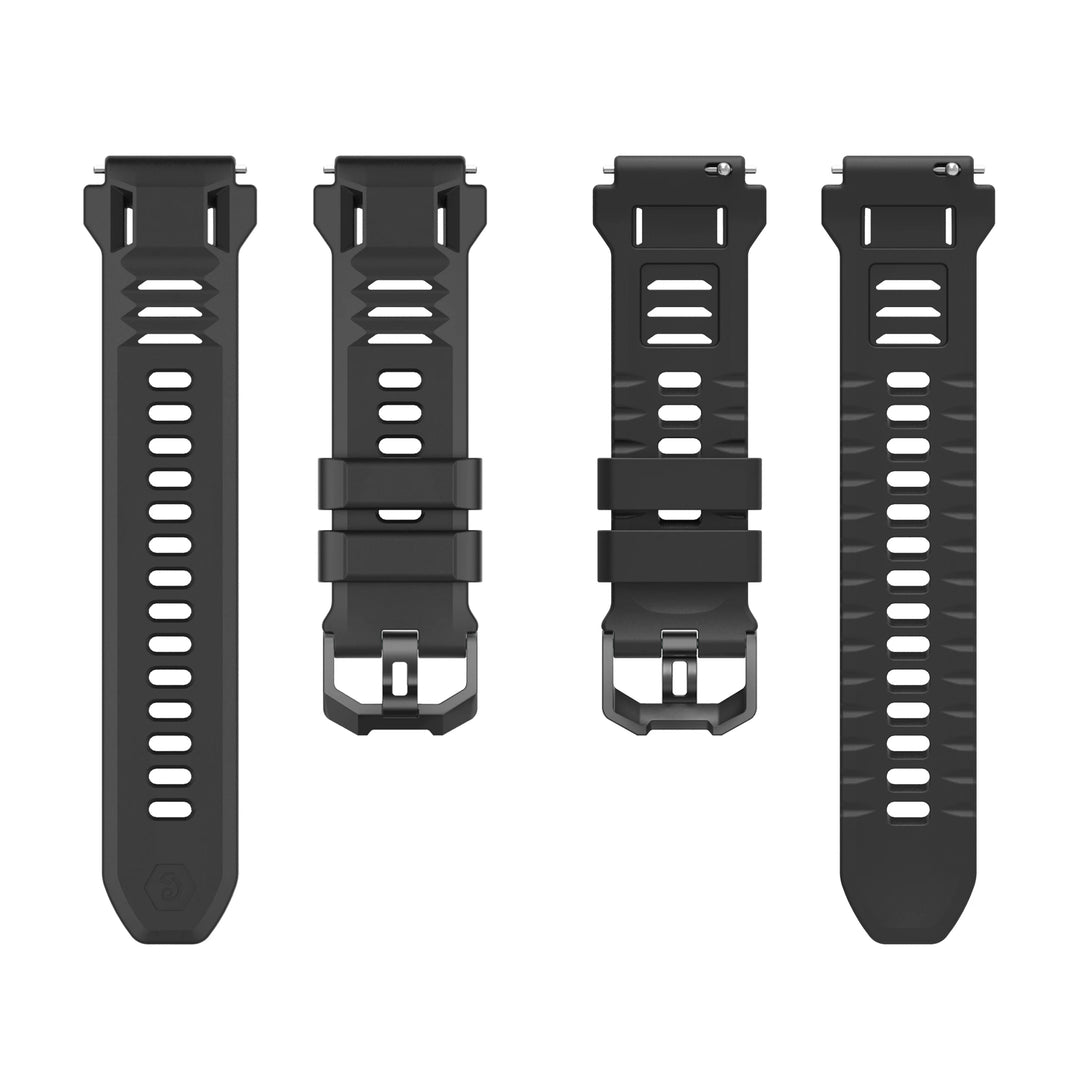 Silicone Strap with Protective Case for Amazfit T-Rex 3 Pro (44mm)