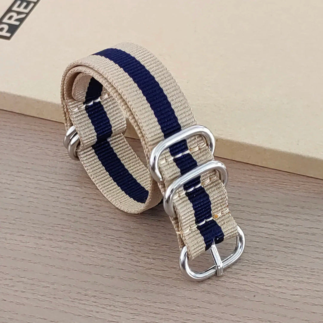 Nylon Military Watch Band 18–24mm