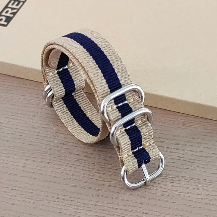 Nylon Military Watch Band 18–24mm