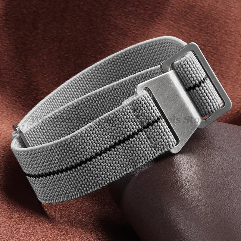 Elastic Nylon Watch Strap 18/20/22mm (Sport Band)