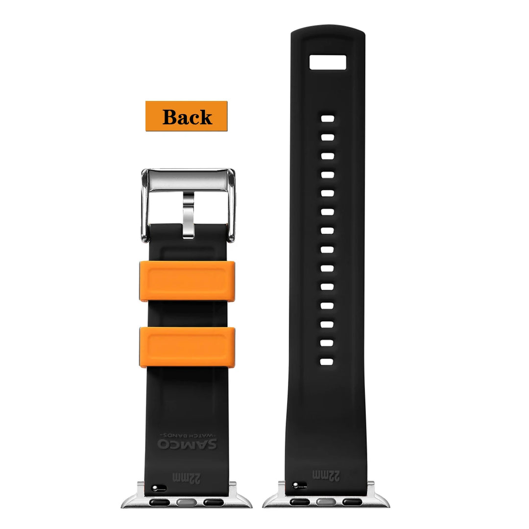 New Silicone Rubber Apple Watch Band 38–45mm