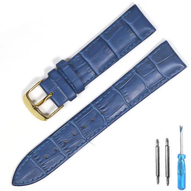 Watch Band Genuine Leather straps Watchbands 12mm 18mm 20mm 22mm watch accessories superior quality watch strap