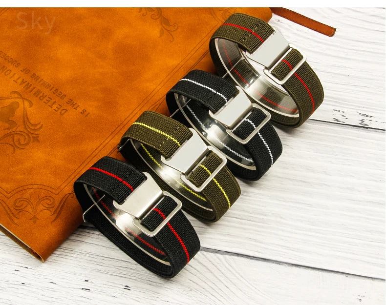 French Army Nylon Watch Band 18–22mm