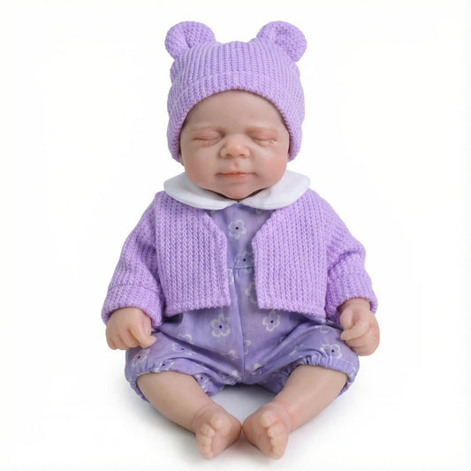 Pascale 12″ Platinum Solid Silicone Reborn Doll