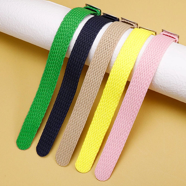 Perlon Woven Nylon Watch Strap (14–22mm)