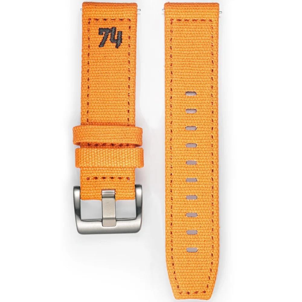 Hemsut Canvas Quick-Release Watch Strap (18-24mm)