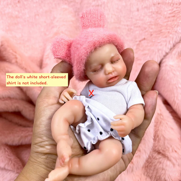 6" Mini Silicone Loulou Reborn Baby Doll