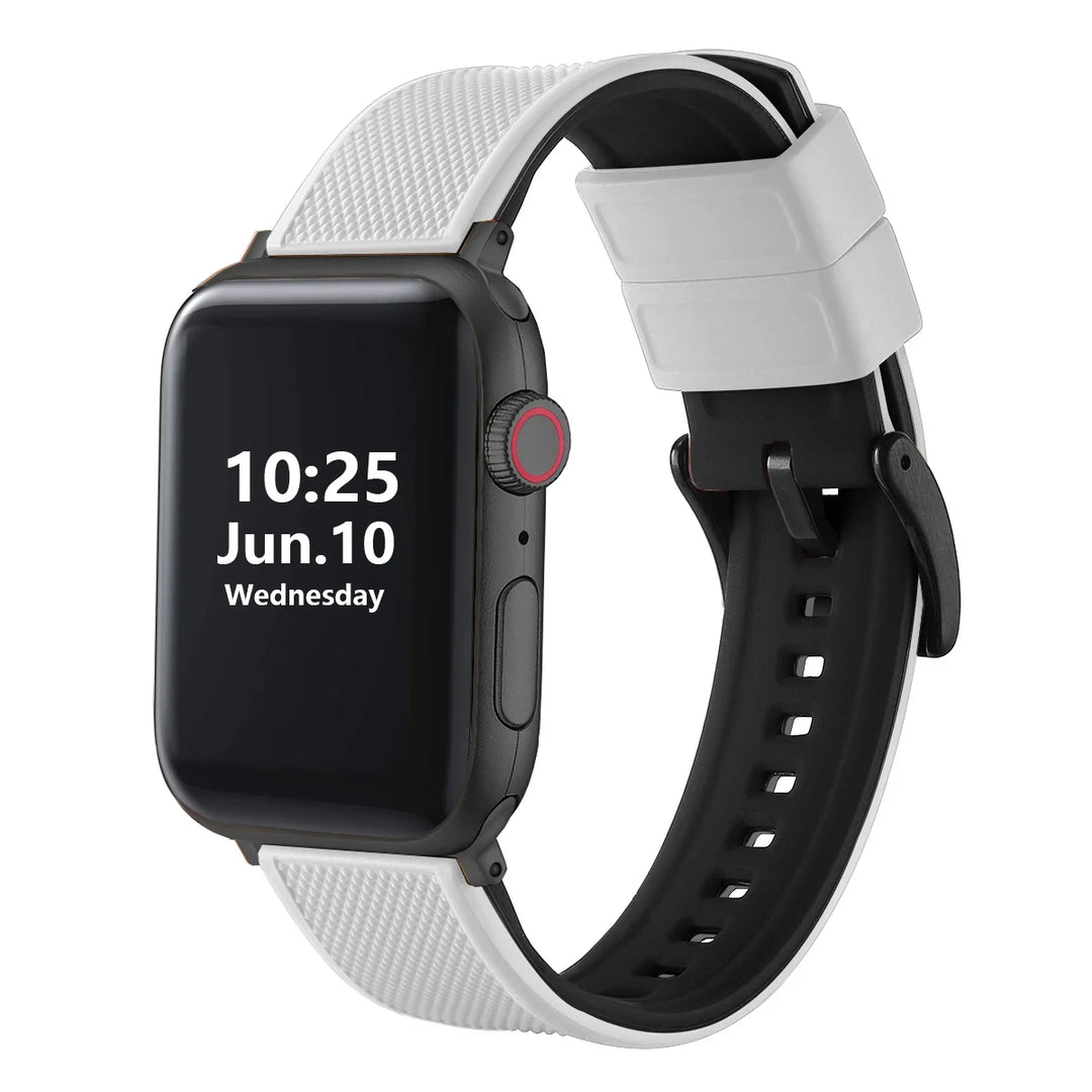 New Silicone Rubber Apple Watch Band 38–45mm