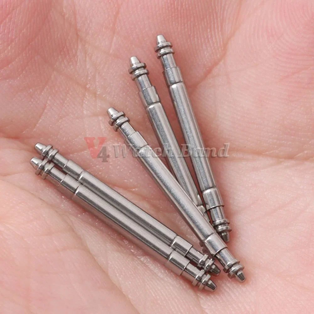 316L Stainless Steel Watch Band Spring Bars 1.5–2.0mm (Repair Tool Pins)