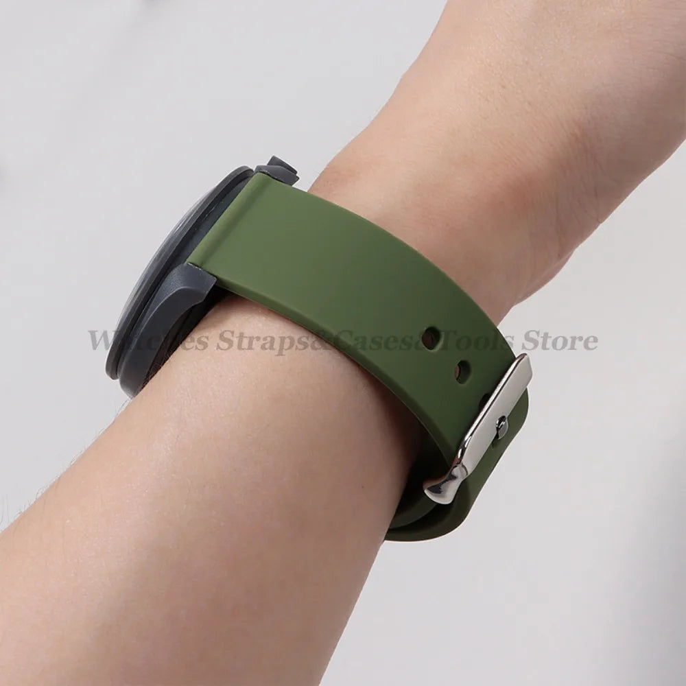 Soft Silicone Quick Release Watch Strap 10–24mm – Universal