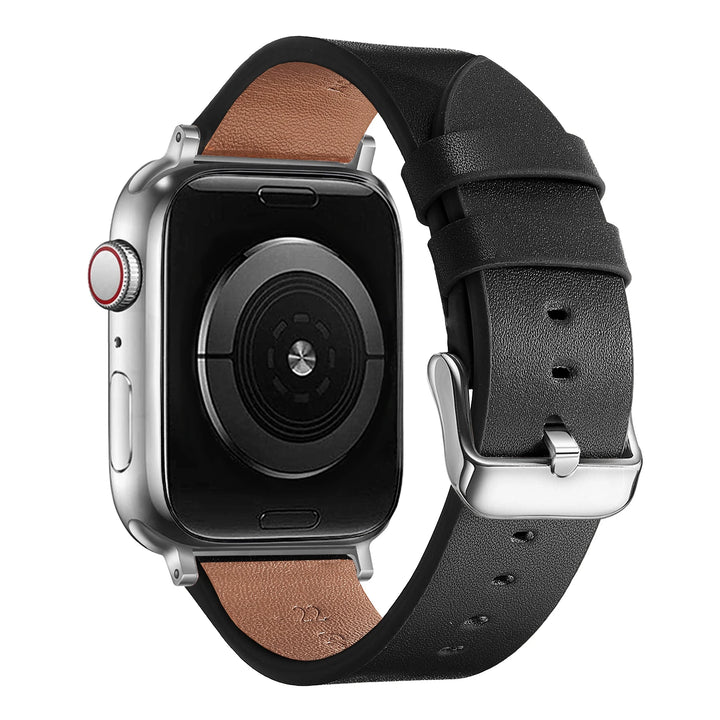 Leopard Leather Apple Watch Band for Women 38–49mm
