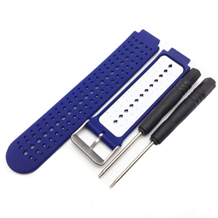Silicone Replacement Strap for Garmin Forerunner 235/220/230/620/630/735XT