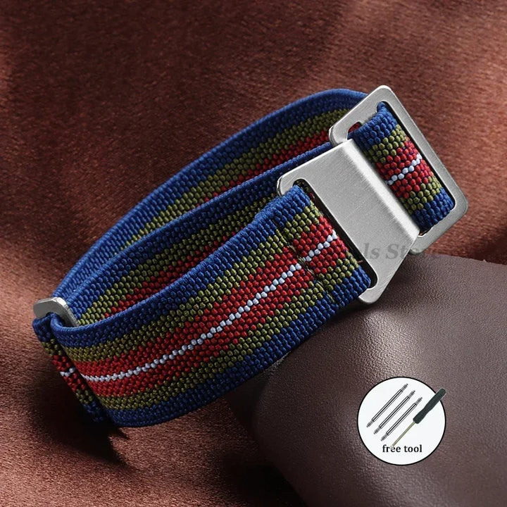 Elastic Nylon Watch Strap 18/20/22mm (Sport Band)