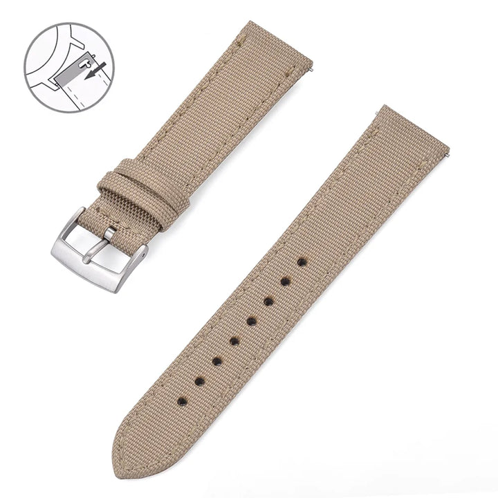 Sailcloth Nylon Watch Strap