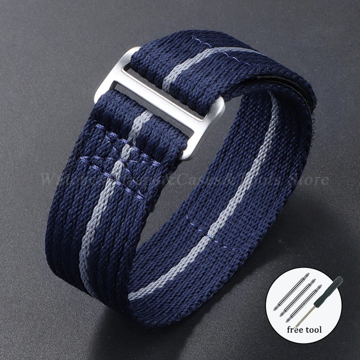Nylon Canvas Watch Strap – 20/22mm, Tudor & Seiko, Military Style