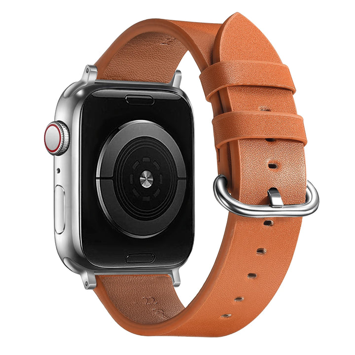 Leopard Leather Apple Watch Band for Women 38–49mm