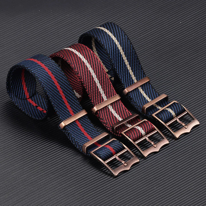 Premium Canvas Nylon Watch Strap 20/22mm