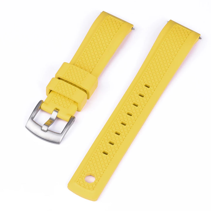 FKM Rubber Watch Strap 20/22mm for Samsung Galaxy 46mm & Huawei GT2/Amazfit GTR 47mm
