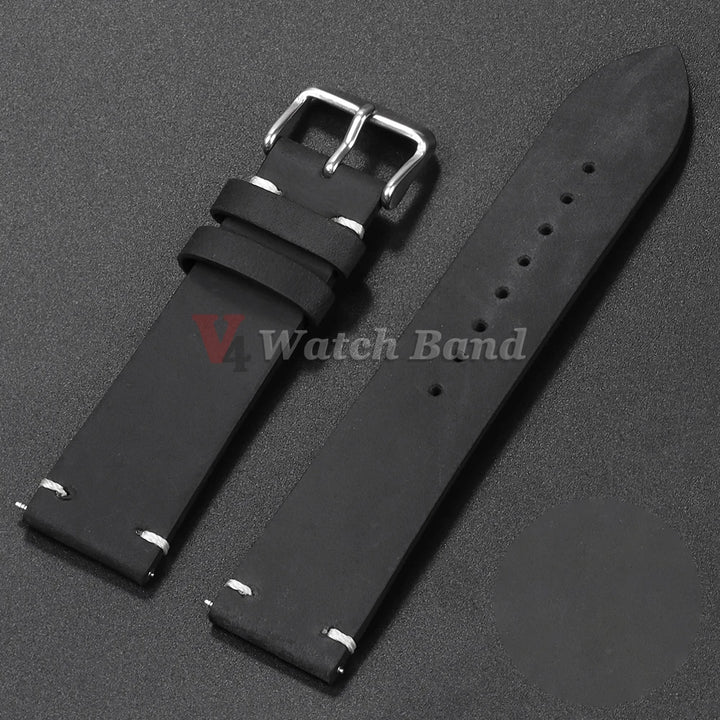 Calfskin Leather Bracelet for Omega for Seiko Watch Band Brown 18 20 21 22 24mm Wrist Strap for Casio for Rolex Watch Accessory