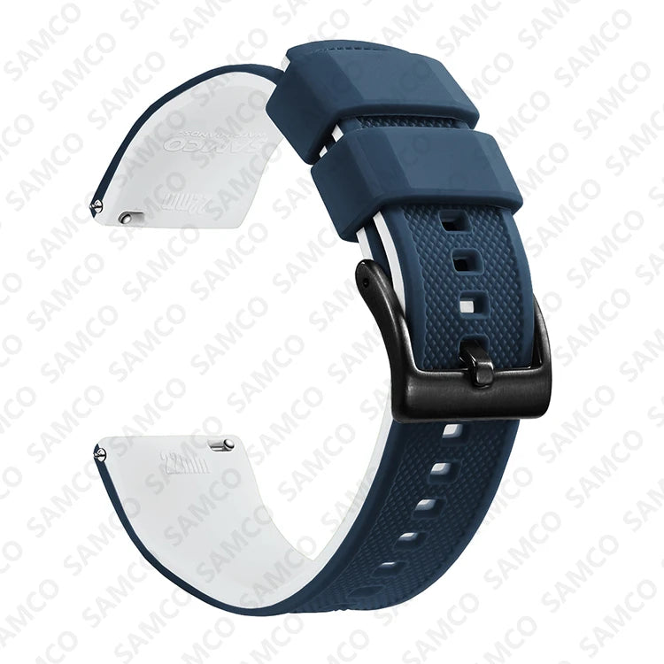 Premium Silicone Quick-Release Watch Band 18/20/22mm