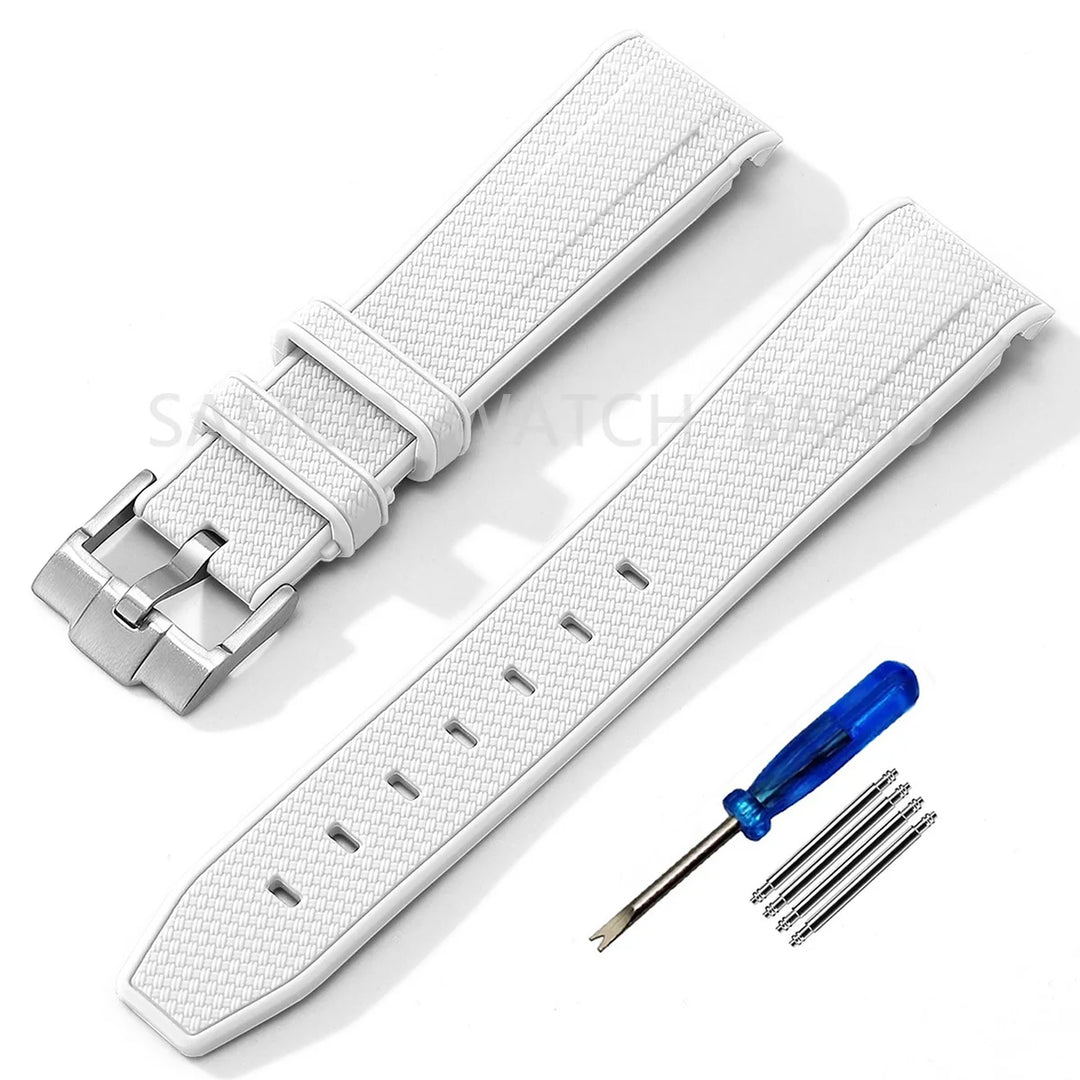 Silicone Rubber Strap 20mm for MoonSwatch & Omega X Swatch Speedmaster