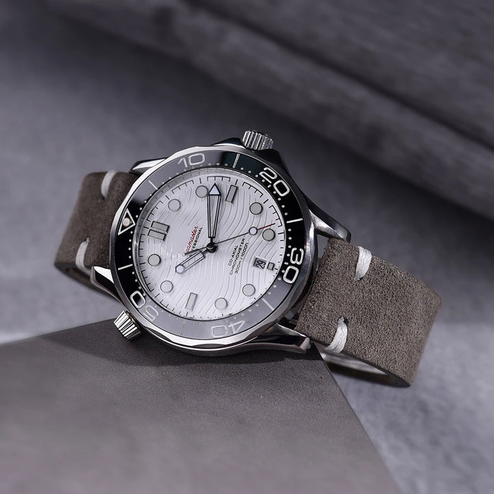 Vintage Suede Leather Watch Strap – 20-22mm Quick Release