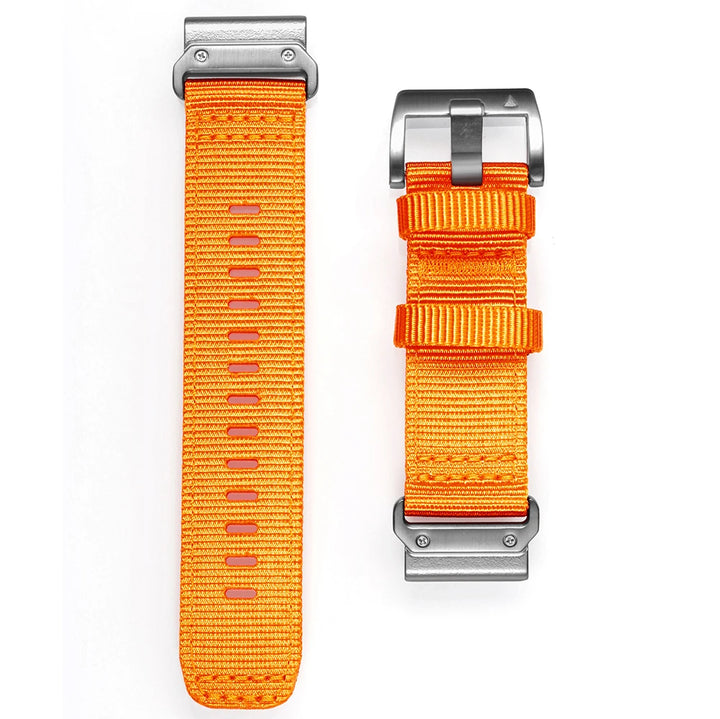 HEMSUT Nylon Quickfit Watch Band 20-26mm for Garmin Fenix, EPIX, MK3, Tactix