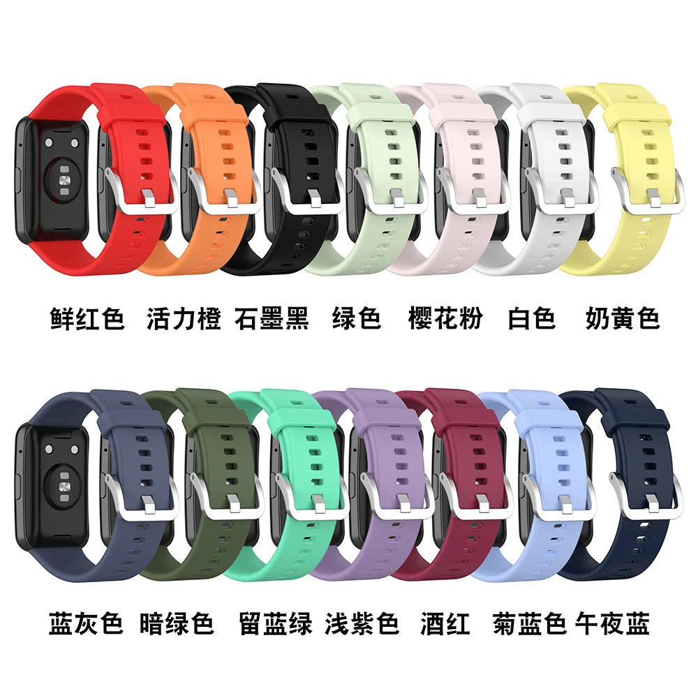 Silicone Strap for Huawei Watch Fit