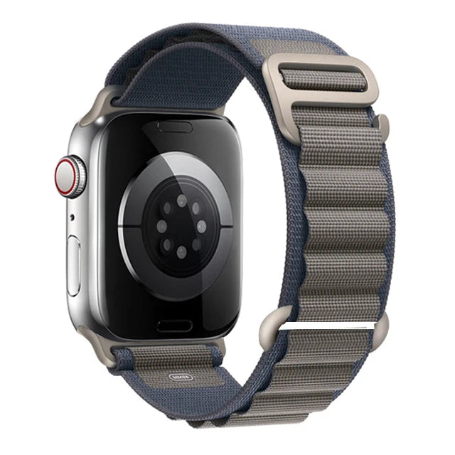 for Apple watch Straps 45mm 46mm 49mm 42mm iwatch Band 44mm 40mm Nylon Alpine bracelet correa Series 10 9 8 7 6 11 SE Ultra 2 3