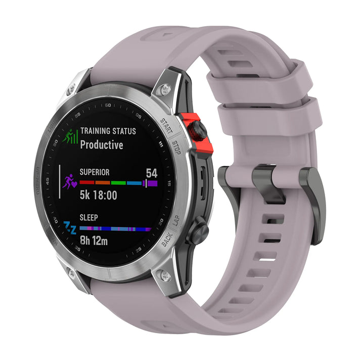 Silicone QuickFit Watch Strap 20/22/26mm for Garmin Fenix & Forerunner Series