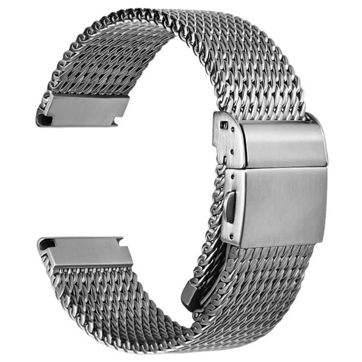 316L Stainless Steel Milanese Watch Strap 20–22mm for Rolex, Omega, IWC, Breitling – MAIKES