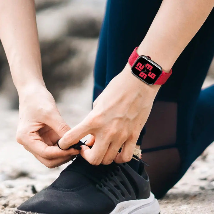 Strap For Apple watch band 46mm 45mm 44mm 49mm 40mm 41mm 42mm Braided loop correa bracelet iWatch series 10 8 9 7 5 se 6 4 Ultra