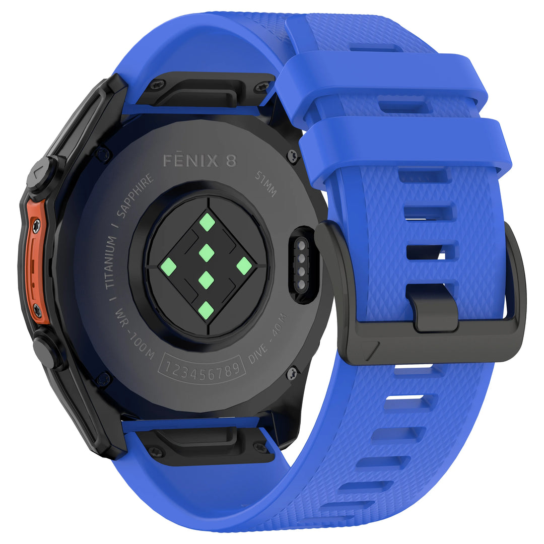 QuickFit Silicone Strap for Garmin Fenix, Epix & Quatix (22-26mm)