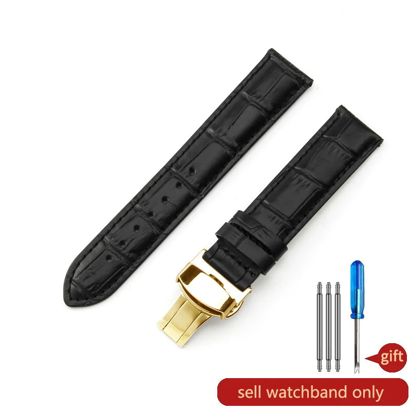 Genuine Leather Watch Strap for Tissot Le Locle T41 (1853)