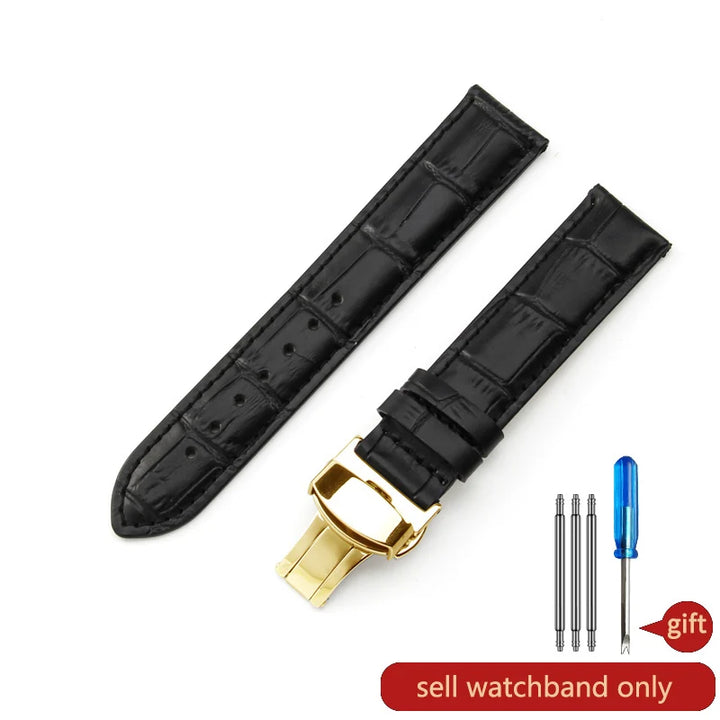 Genuine Leather Watch Strap for Tissot Le Locle T41 (1853)