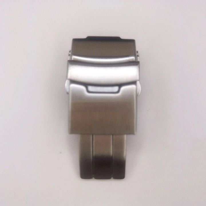 Stainless Steel Folding Clasp 18–24mm for Seiko & Citizen Watch Bands