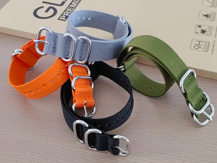 Nylon Military Watch Band 18–24mm
