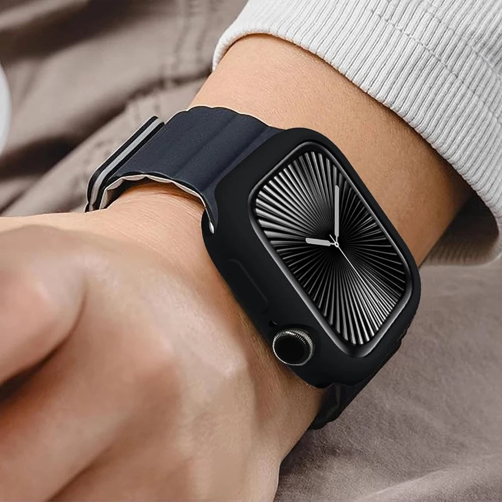 Case for Apple Watch 10 11 46mm 42mm Accessories Shockproof Protective Soft Silicone Bumper Shell Cover iwatch Series protector