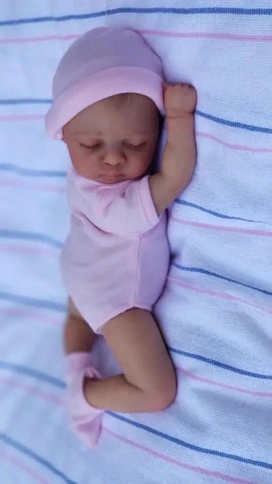 NPK 10″ Mini Reborn Doll Luna — Soft Real Touch