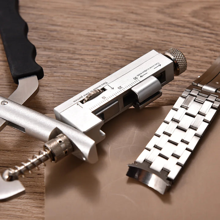 Professional Watch Link Adjustment Tool Kit – Steel Pin Remover & Pliers