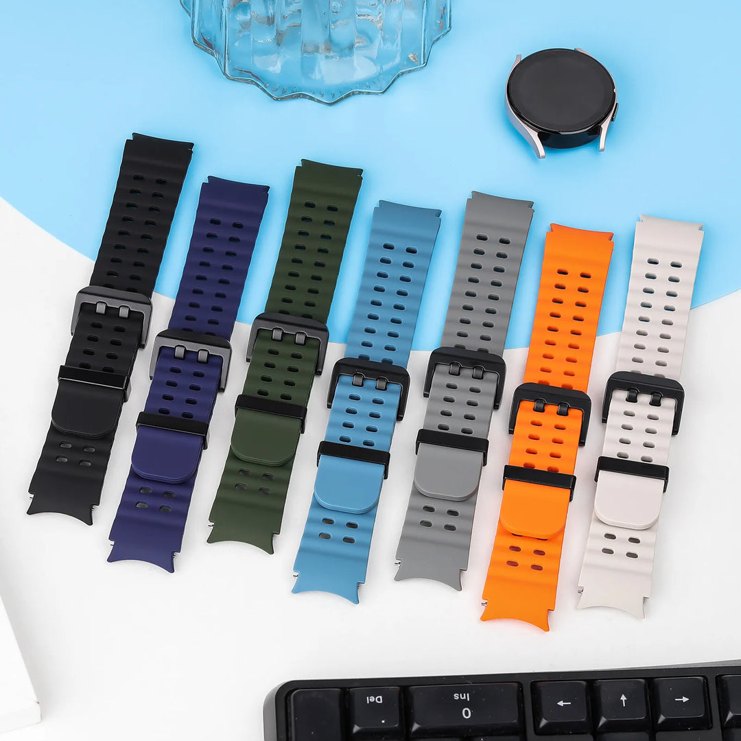Sport Silicone Watch Band for Samsung Galaxy Watch 40-44mm