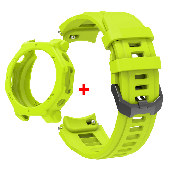 Silicone Strap & Protective Case for Amazfit T-Rex 3 Pro – 48mm Replacement Band
