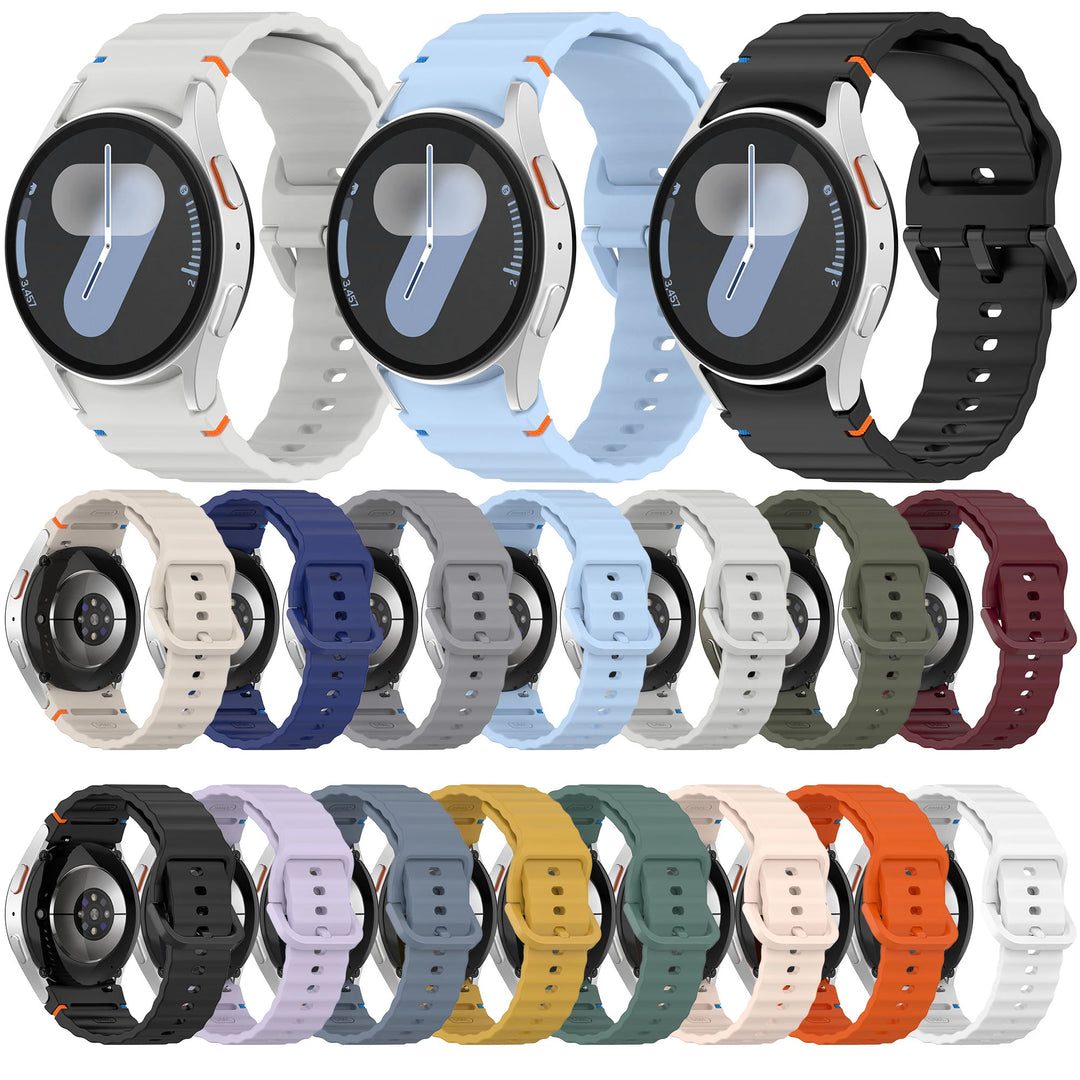 Silicone Sport Watch Strap for Samsung Galaxy Watch 40–45mm & FE Series