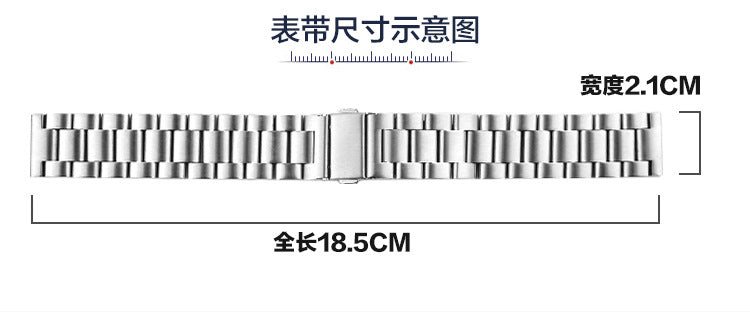 Stainless Steel Watch Band for Samsung Gear S3 – 18–24mm, 42/46mm
