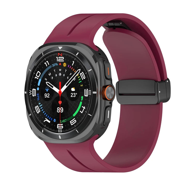 Straps For Samsung Galaxy watch Ultra 47mm smartwatch Accessories Silicone Magnetic Bracelet correa galaxy watch 7 ultra Band