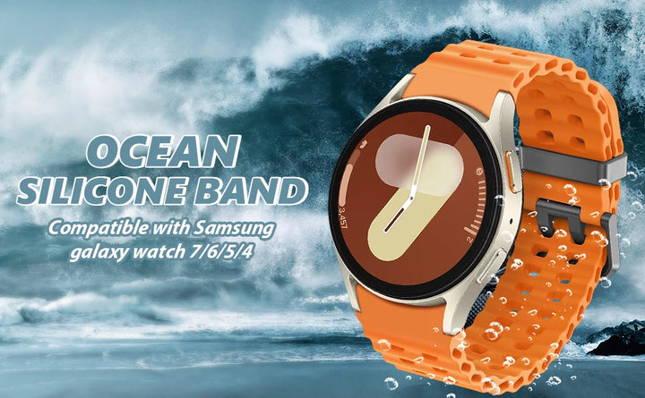 Sport Silicone Watch Band for Samsung Galaxy Watch 40-44mm