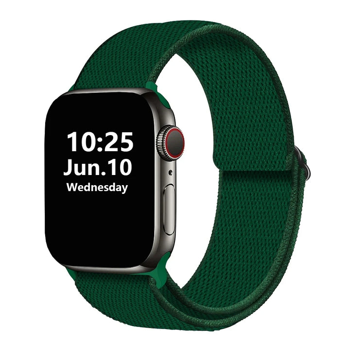 Stretchy Double-Layer Loop Apple Watch Band 38–45mm for Series 1–8