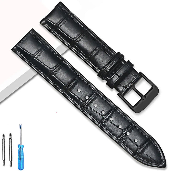 Universal Replacement Leather Watch Strap Leather Watchband for Men Women 12mm 14mm 16mm 18mm 20mm 22mm 24mm Watch Band