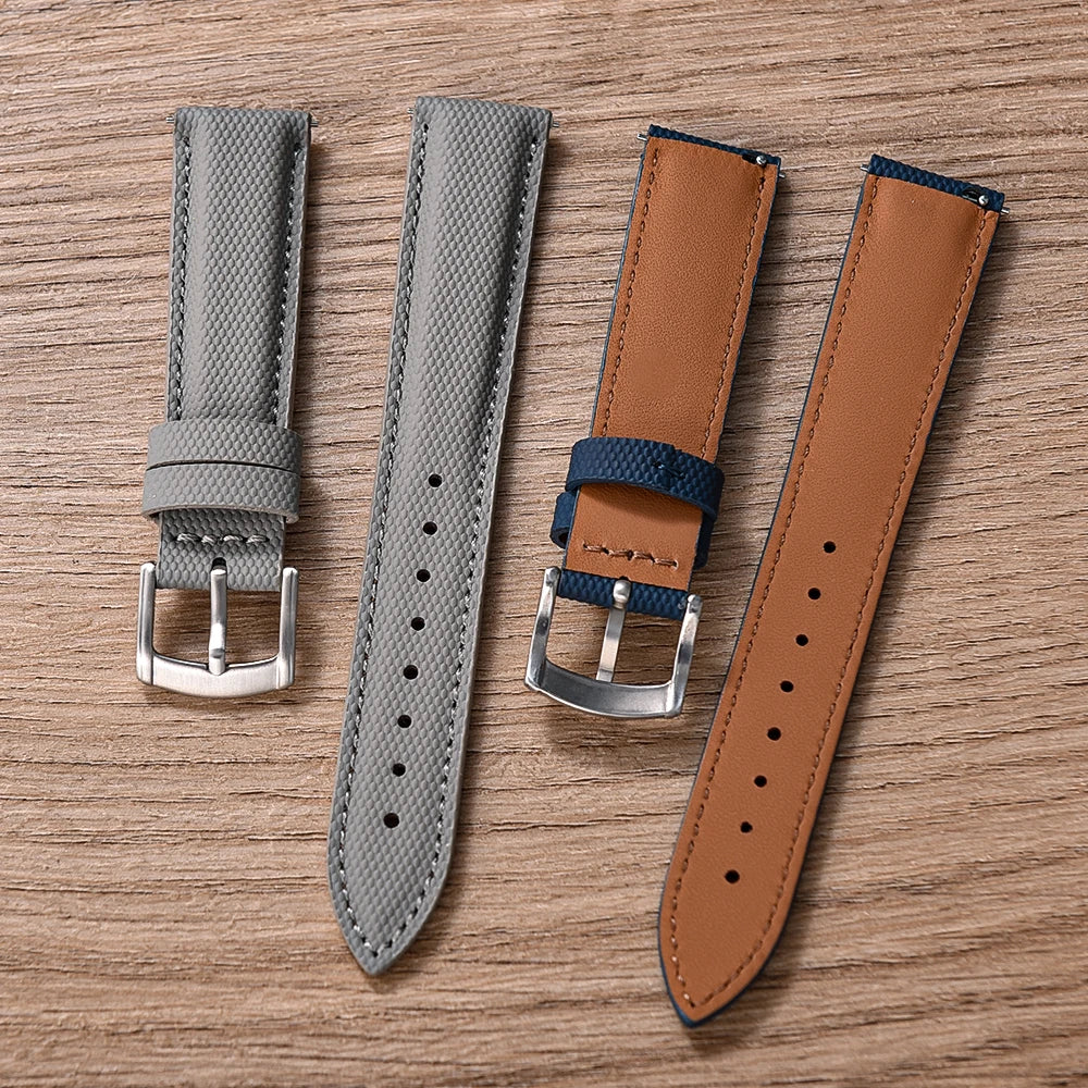 Quality Sailcloth Watch Strap18/19/20/22mm Quick Release Leather Band Waterproof Sailcloth Bracelet for Omega Seiko Cartier Belt