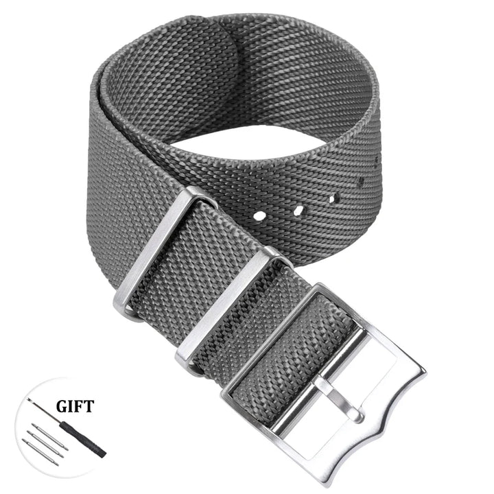 Nylon Military Watch Band 20–22mm (Sport Canvas)